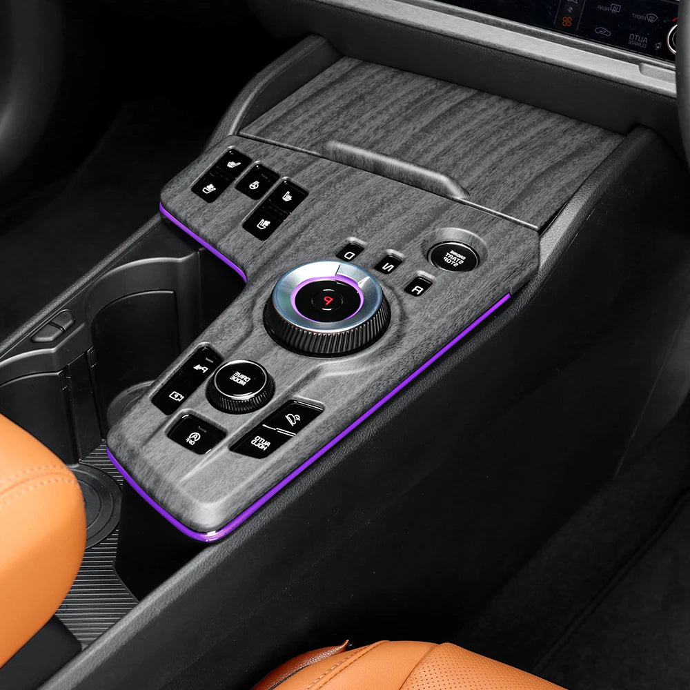 Car Center Control Panel For Tuning Kia Sportage NQ5 2022 2023 Left Hand Drive Gear Shift Cover Central Decal Protection
