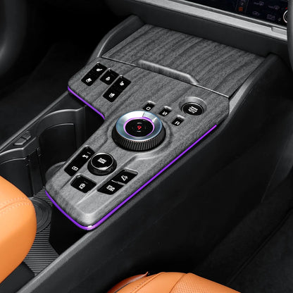 Car Center Control Panel For Tuning Kia Sportage NQ5 2022 2023 Left Hand Drive Gear Shift Cover Central Decal Protection