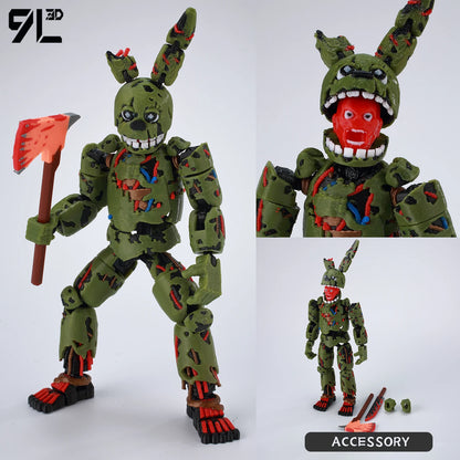 9L3D Invincible Slayer Daryl Dixon Lucky13 Action Figure Dummy13 Multi-Jointed Collectible Model Toys Titan13 Birthday Gifts T13