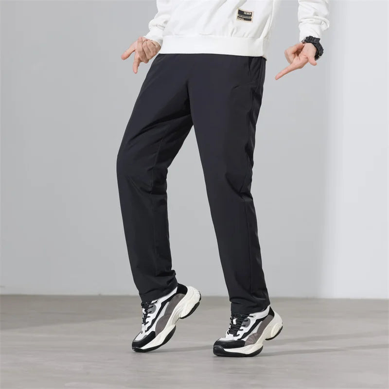 Ture 90% White Duck Down Trousers High Luxury Men Winter Thick Outdoor Pants Male Elastic Waist Duck Down Warm Trousers