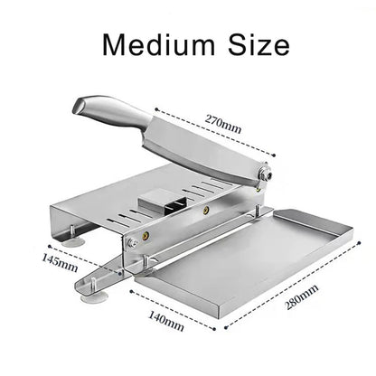 Commercial Slicer Frozen Meat Bone Cutting Machine Minced Lamb Bone Meat Cutter Chicken Duck Fish Rib Lamb Cutting Kitchen Tool