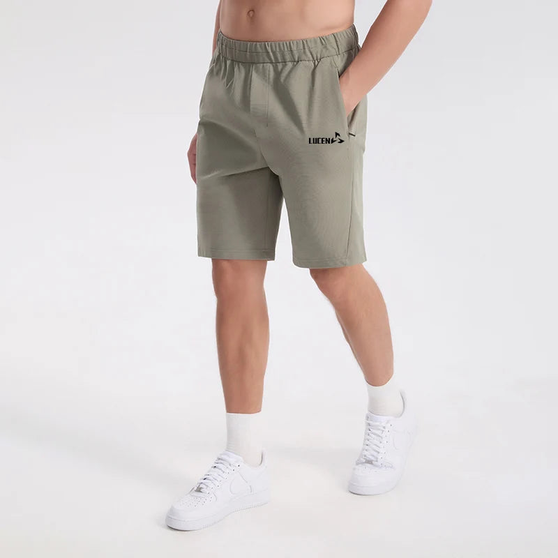 LUCEN High-quality men's new fitness running sports shorts stylish casual and breathable beach pants Tops