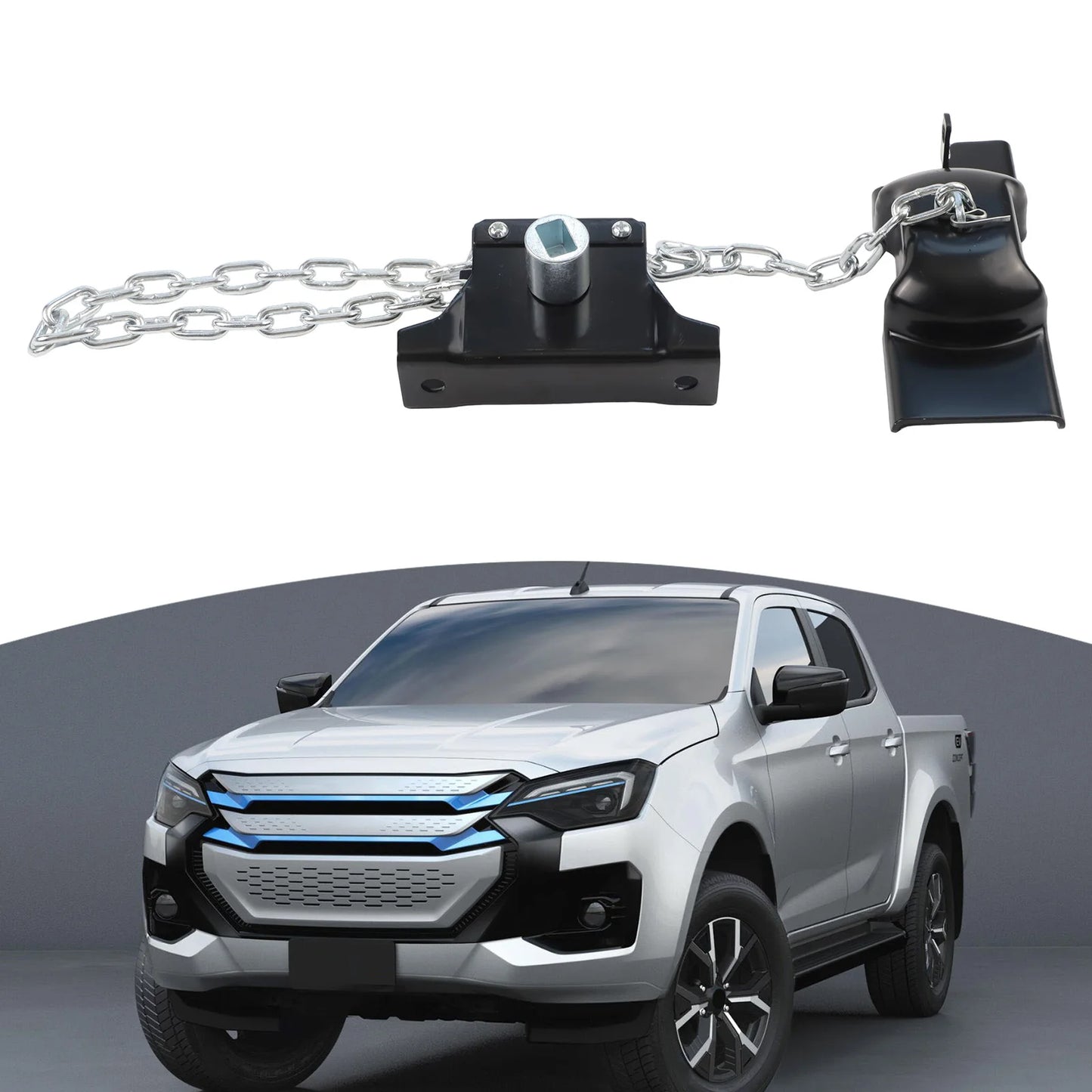 1x Car Spare Tire Wheel Carrier 8980996611 8-98099661-1 Replacement For Isuzu For D-Max 2012-2016 Car Accessoies