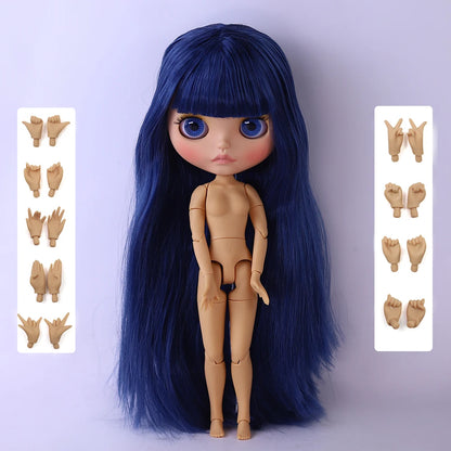 ICY DBS Blyth Doll 1/6 Joint 30cm tan Skin Matte Face Girl Set Doll BJD Toy Gift