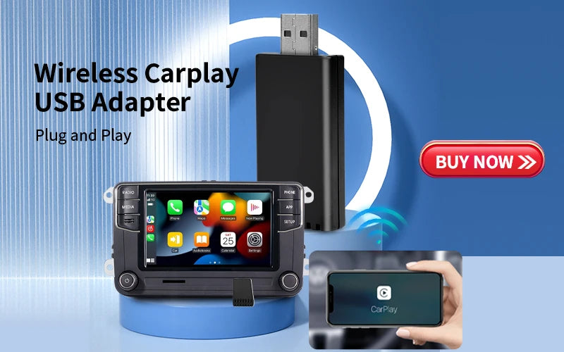 NONAME RCD330 Plus Carplay Car Radio Android Auto MIB Navigator Player 6RF035187F for VW Tiguan Golf 5 6 MK5 MK6 Passat Polo