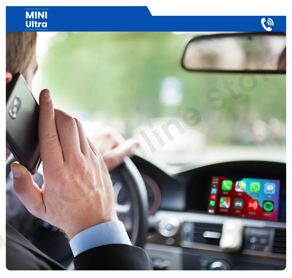 2025 CarlinKit Mini Ultra 3 CarPlay Android auto Wireless Adapter for Car infotainment Upgrade BT 5.4GHz Wifi 5.8GHz OTA Upgrade