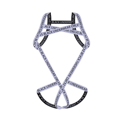 Fashion Harness Straps Body Bondage Costume Men Bra Sexy Underwear Nightclub Erotic Hollow Out Performance Tank Top Clothing
