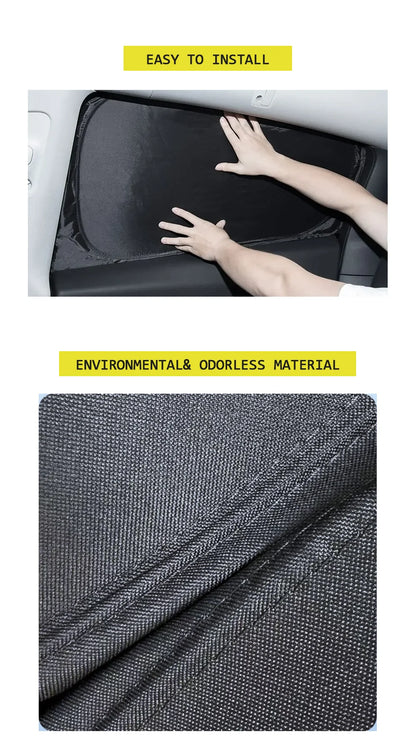 For Dongfeng Eπ 007 2024-2025 Windshield Sun Shade Side Window Shades Cover Sun Visor Shield Privacy Protection