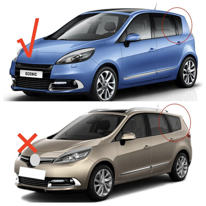 Window Visor for Renault SCENIC 3 2009 2010 2011 2012 2013 2014 2015 Wind Deflectors Rain Guards Door Visor Vent Shades