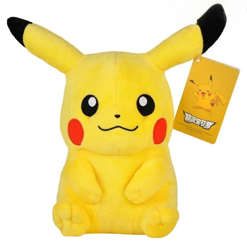 20-68cm Kawaii Anime Original Flash Dragonite Mini Dragon Dragonair Cartoon Soft Plush Doll Throw Pillow Child Birthday Gift