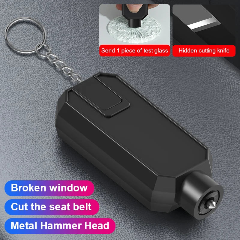 Car window breaker magic tool, multi-functional safety hammer for cars, one-second window breaker, car escape hammer, portable g