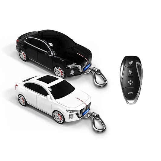 For Hongqi H5 key cover creative decorative buckle modification accessories ousado car model shell protection package key chain