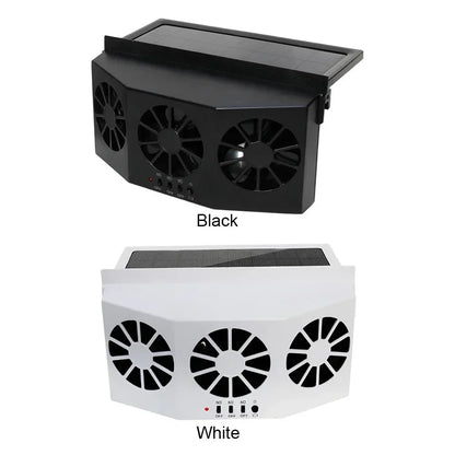 USB Car Auto Exhaust Fan Three-Head Air Cooler Car Ventilator Car Radiator Fan 4000RPM Car Window Air Vent Cooler for Vehicle