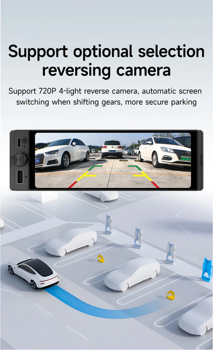 JIUYIN D23M 6.28 inch Universal Car Radio 1 Din Carplay Wireless Android Auto Car Multimedia HD IPS Touch Screen USB TYPE-C BT