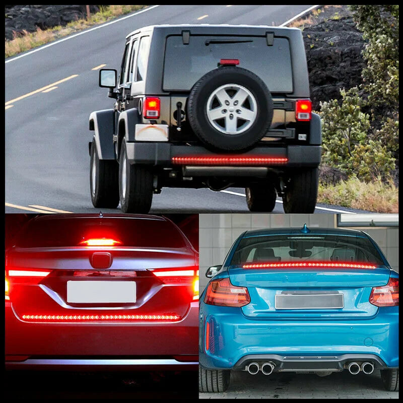 12 24V Car Truck LED Tailgate Light Strip Dynamic Flowing Arrow Tail Light LED Strip Brake Light Turn Signal Warning Lamp