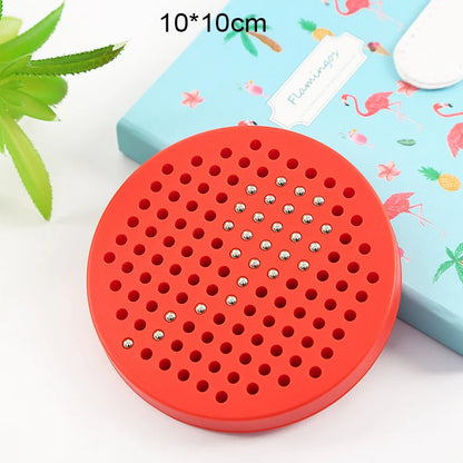 Magnetic Drawing Board Magnetized Board For Children Travel Activities Montessori Education Toy Magnet Ball Pad Magnetic Stylus