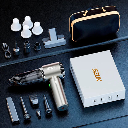 SZUK C012 18000Pa Car Vacuum Cleaner Portable Handheld Wireless Strong Suction Car Cleaner Cleaning Machine Mini Vacuum Cleaner