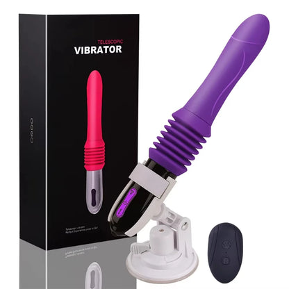 Sex Machine Thrusting Big Dildo Vibrator Vaginal G Spot Automatic Up Down Massager Retractable Pussy Adults Sex Toys for Women