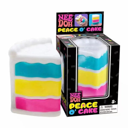 New Squeezable Stress Relief Toy Sandwich Cake TPR Squeezable Decompression Toy