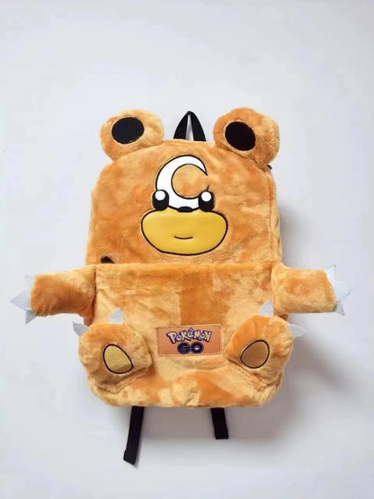 Pokemon Bag Anime Figure Pikachu Psyduck Bulbasaur Kawaii Crossbody Bag Houlder Bag Coin Purse Crossbody Bag