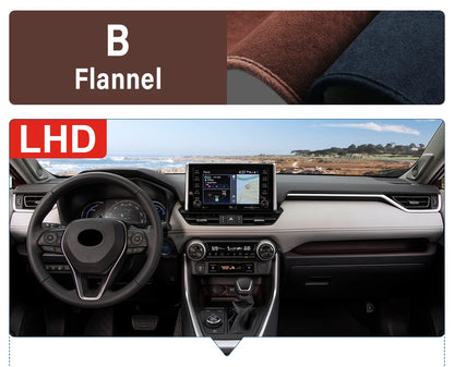 Car Dashboard Mat Sun Shade Instrument Desk Cover Accessories For Toyota RAV4 XA50 2019 2020 2021 2022 2023 2024 2025 Hybrid