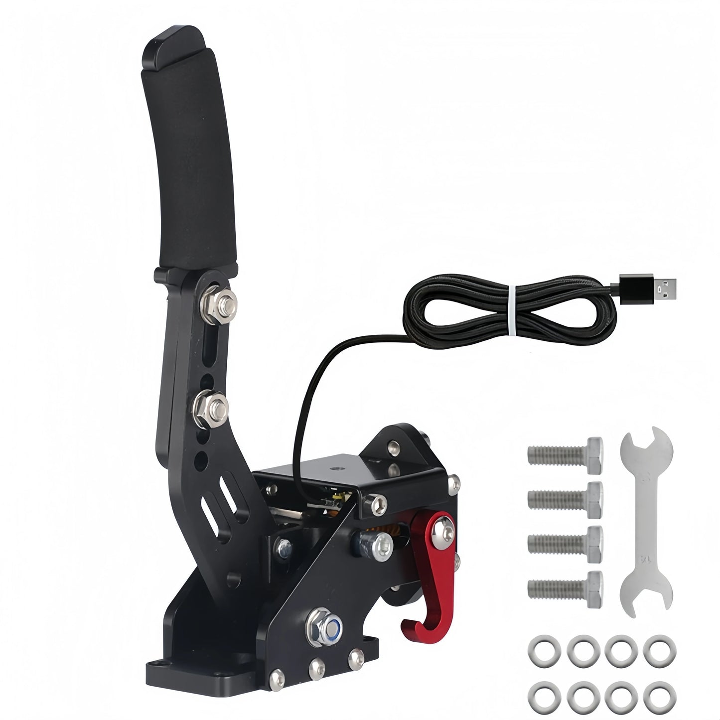 Sim Rui to Pc Handbrake Simracing Hand Brake Sim Racing Cockpit Usb Brakes Drift Game Steering Wheel Lever Simulator