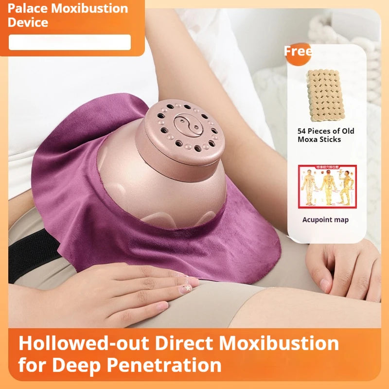New Moxibustion Apparatus Smokeless Electronic Body Abdominal Massager
