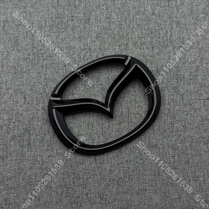 Black ABS Car Hood Front Bonnet Grill Rear Trunk Emblem Logo Badge Sticker for Mazda CX3 CX4 CX5 CX7 CX8 CX9 CX30 CX-50