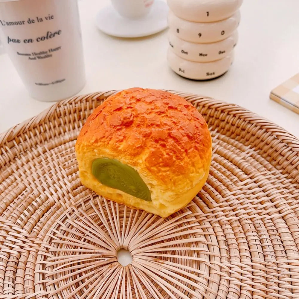Simulation Bread Toast Squishy Toys Donuts Slow Rising Rebound Squeeze Toy Anti Stress Relief Toys for Kids Adults Desktop Decor