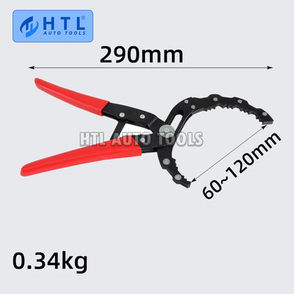 Quick Adjustable Oil Filter Removal Tool with Spring Structure Oil Filter Wrench for Cars Motorcycles & Trucks