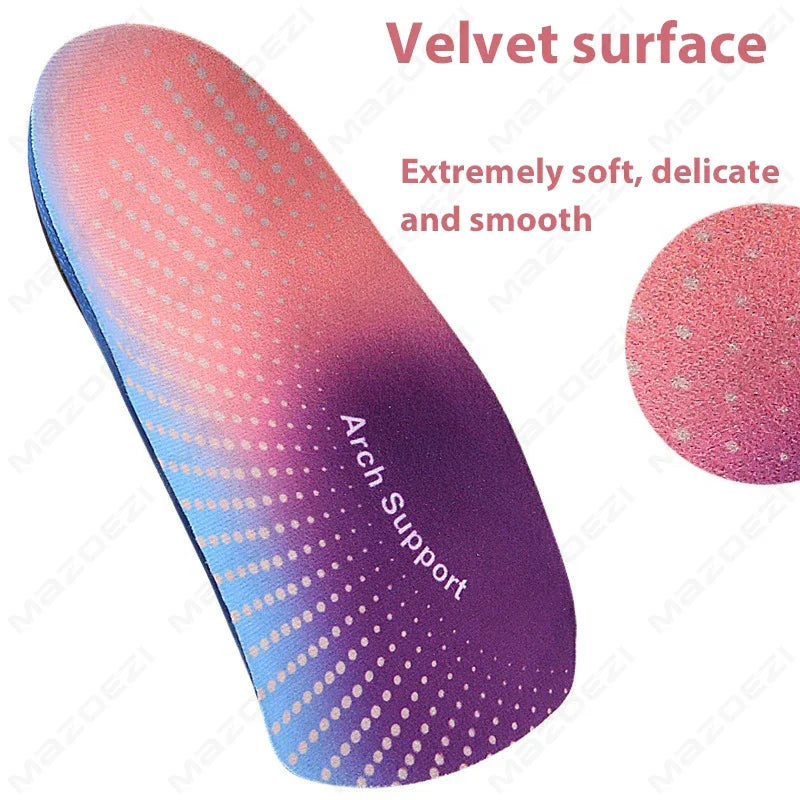 New Plantar Fascitis Arch Support Half Insole Orthopedic Insoles Man and Woman for Sneakers Insert ＆ Insoles Accessories