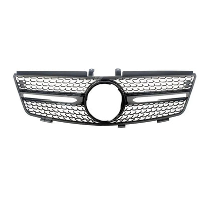 Front Mask Grille Bumper Grill Hood Mesh Modification For Mercedes Benz ML W164 2005-2011 GT Diamond Style Tuning Accessories