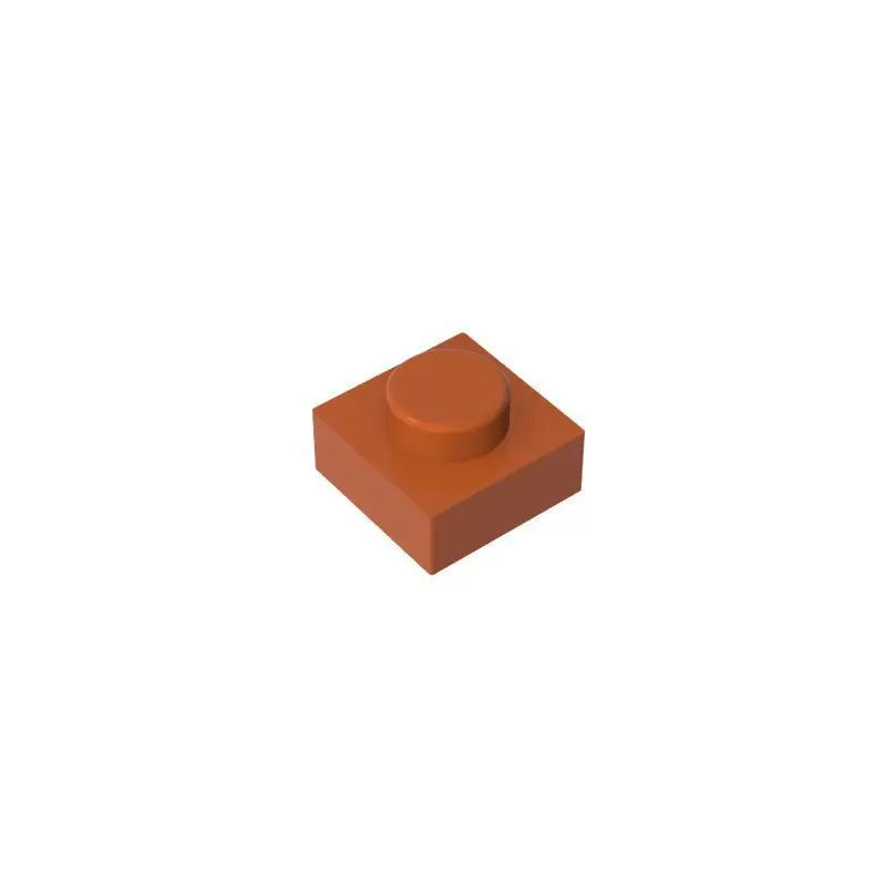 100g/588Pcs 3024 1x1 Brick Moc Short 1-Hole Color Spare Parts Compatible with Brick DIY Children's Toy Assembly Gift Box