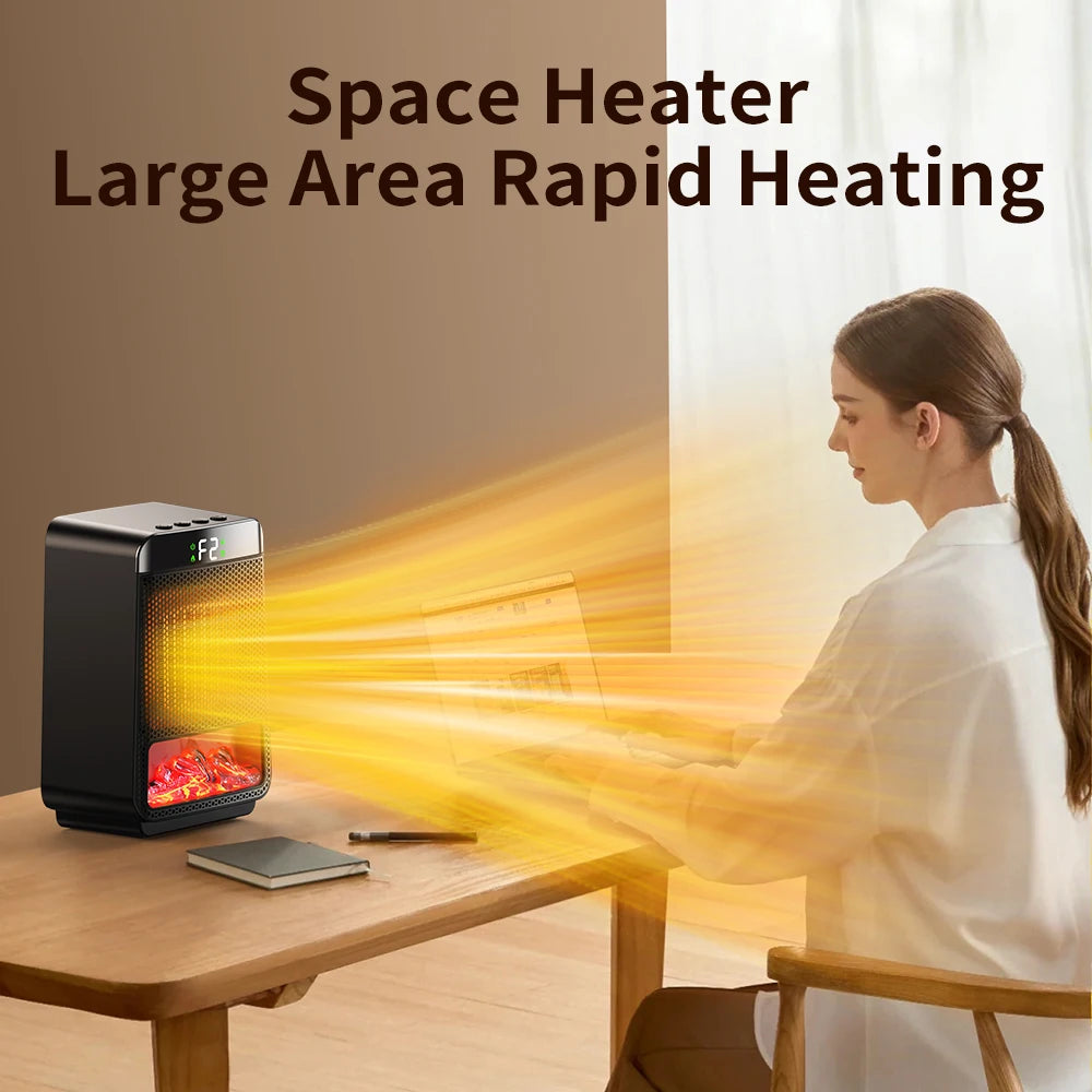 Portable Electric Heater For Heater Desktop Heaters Saving For Office Space PTC Ceramic Room Heater Warmer Machine for Winter
