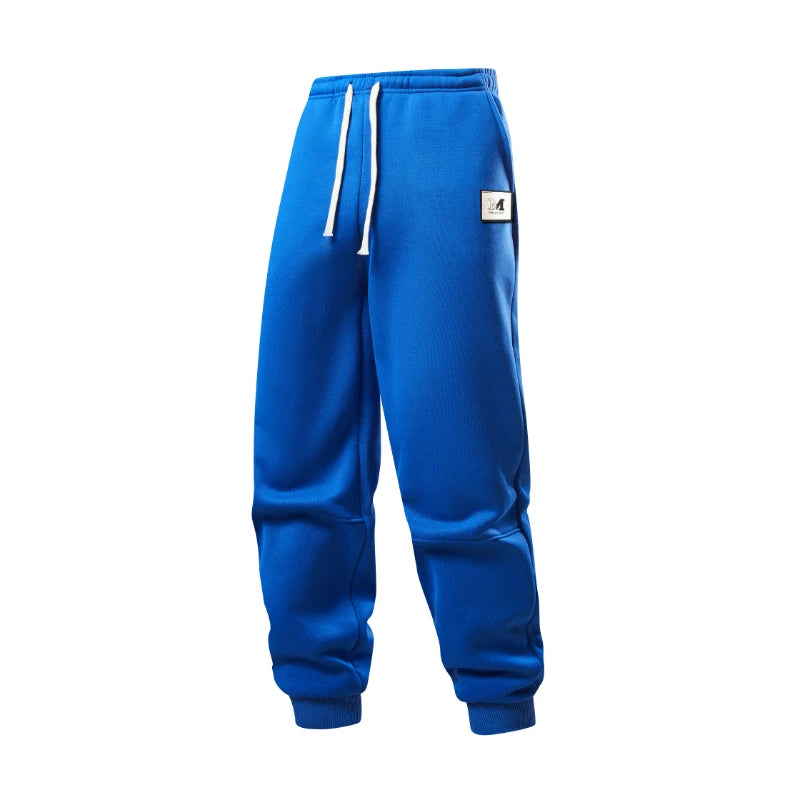 Mens Sweatpants Casual Fashion Sports Pants Gym Fleece Lined Trousers Men Jogger Sweatpants Running Workout Jogging Long Pants