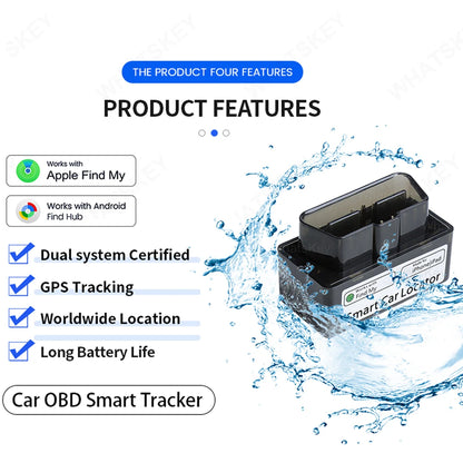 New Universal Gps Tracker For iOS & Android Device Car OBD GPS Locator Smart Tag Tracking Vehicle Anti-lost Mini OBD Tracker