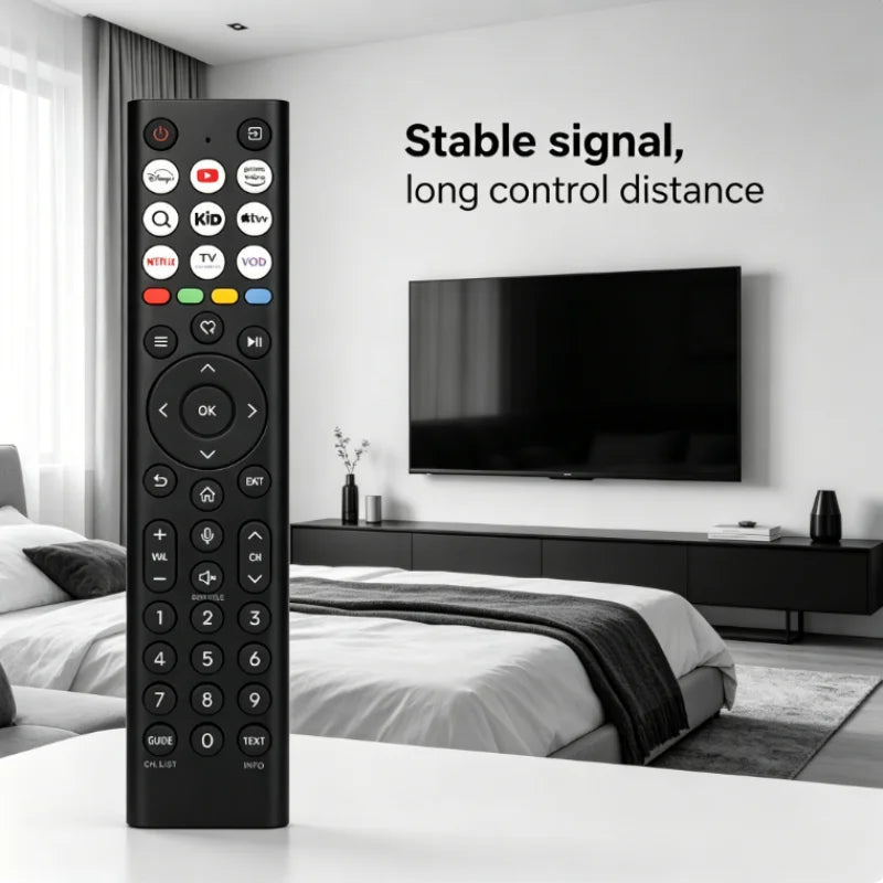 New ERF2B38H TV Remote Control for Hisense A7Q/E8Q/U7Q Series (Non-Voice)