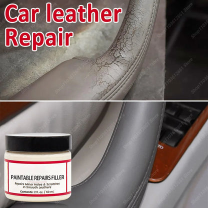 Car Interior Leather Renew & Condition Cream For Seats Couches Handbags Boots Coats All-in-One Cleaner