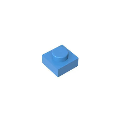100g/588Pcs 3024 1x1 Brick Moc Short 1-Hole Color Spare Parts Compatible with Brick DIY Children's Toy Assembly Gift Box