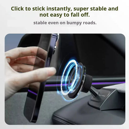 1Set ABS Plastic Material For 2020-2024 Land Rover Defender Special Car Magnetic Phone Holder Fixed Bracket Stand Mobile