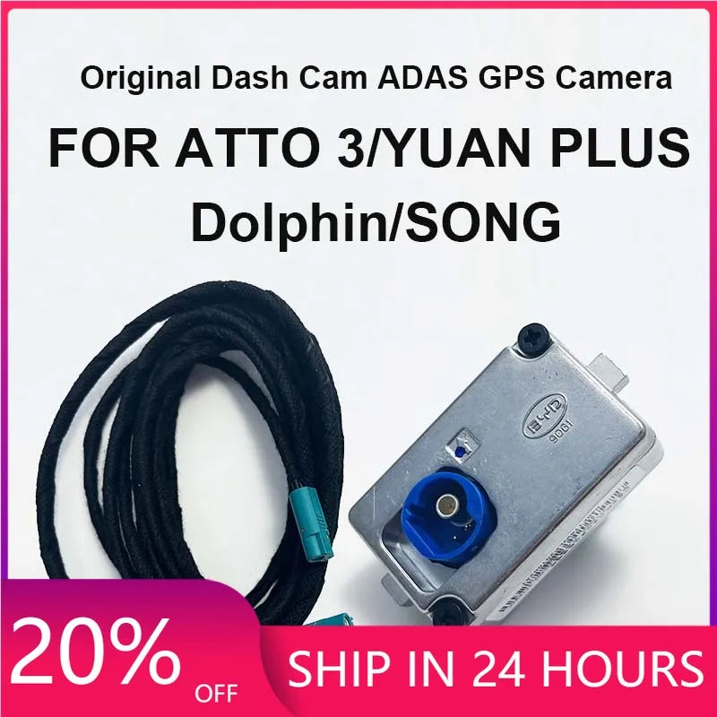 NEW1 For BYD Atto3 YUAN SONG DOLPHIN Dash Cam ADAS GPS Camera Car DVR Original Accessory Road Camera Vehicle-mounted camera BYD