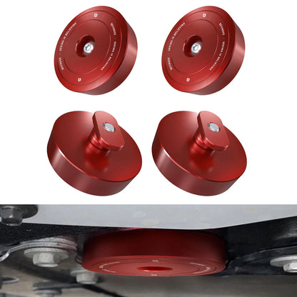 BEVINSEE 4Pcs Aluminum Jack Puck Lift Pad Adapter Jacking Tool For Chevrolet Corvette C5 C6 C7 C8 GS Z06 ZR1