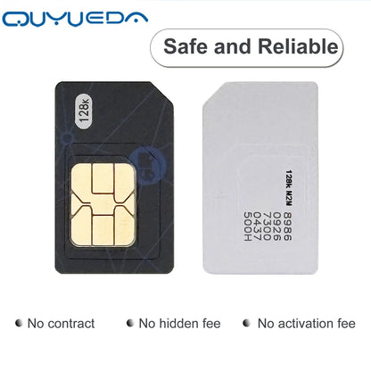 4G Sim Card Global Romaing Smart M2M IOT Card For GPS Tracker Collar Iot Device 360MB data 1 Year Internet Traffic Rechargeable