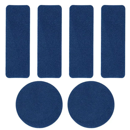 6pcs Sports Shoe Patches Shoes Damaged Side Edges Inner lining Sticker Shoe Heel Wear Repair Patch Foot Care products