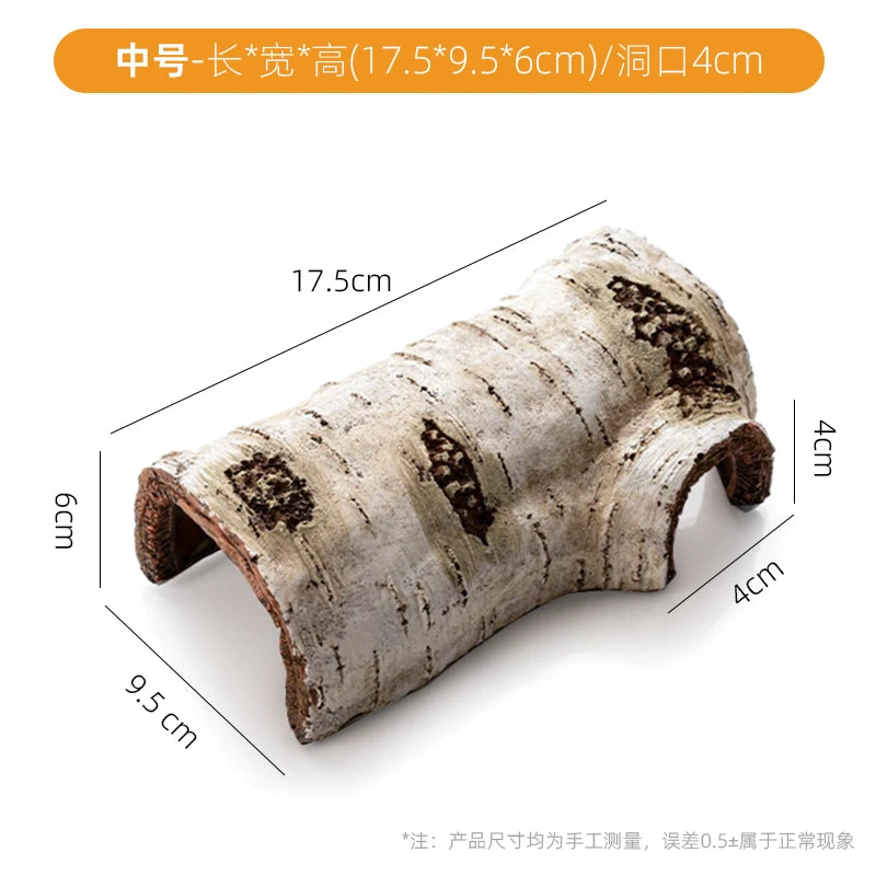 Reptile Shop Simulation Rock Cave Design Pet Lizard Gecko Spider Hideout House Climbing Frog Snake Cave Durable Plastic Pet S...