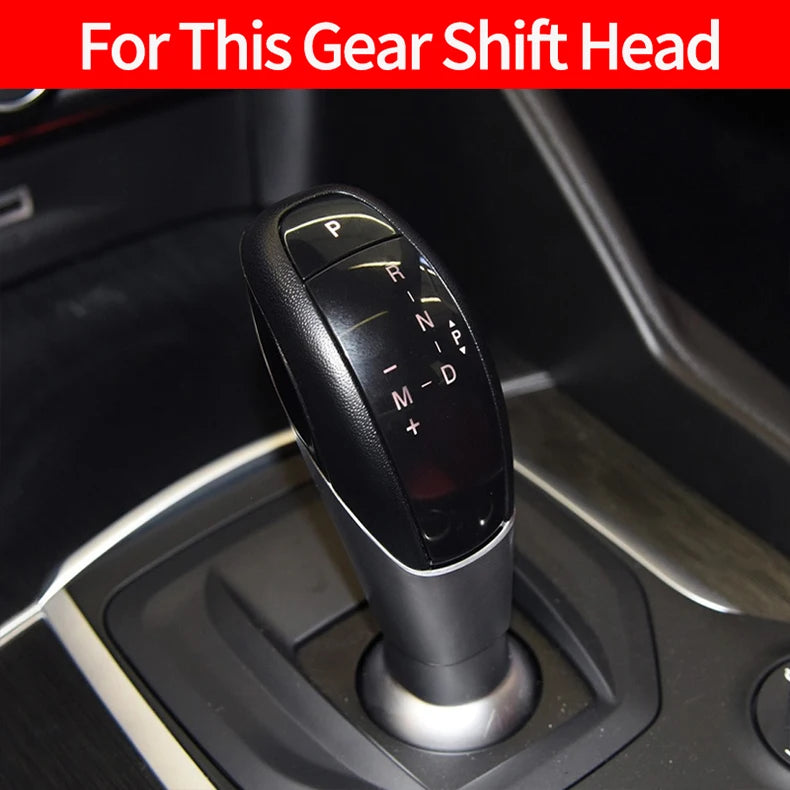 Car Center Console Gear Shift Head Knob Cover Trim Alcantara Suede F For Alfa Romeo Giulia Stelvio Refit Car Accessories