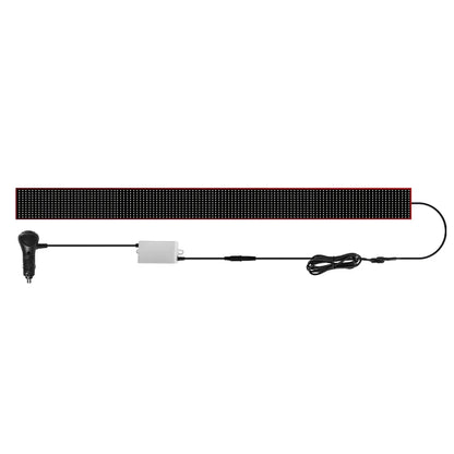 12V-24V Truck Decoration Atmosphere Light Devil's Eye flexible LED screen Video-driven Extra large smart decor light Accessories