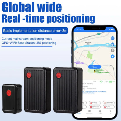 Trackerking EC11 Mini Builtin Battery GSM GPS tracker for Car Kids Personal Pet track device with free online tracking APP