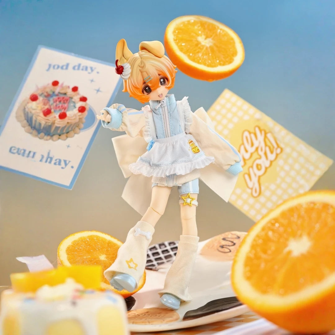 Genuine Mirai Dolls Boxed Furry Series 1/8 Action Figure Bjd Blind Box Anime Character Doll Model Desk Ornament Collect Toy Gift