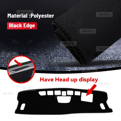 For CHERY TIGGO 7 Pro 2025 2026 RHD Car Dashmat Anti-UV Dashboard Cover Dash Mat Sunshade Carpet Protective Accessories
